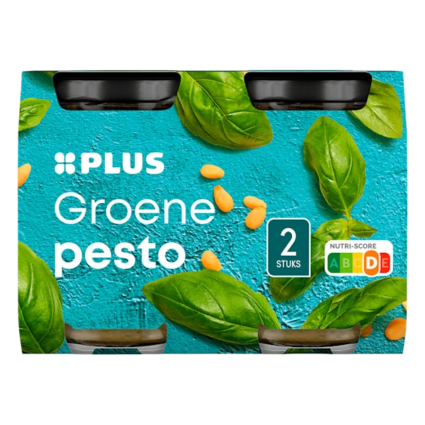 PLUS Pesto groen duopak