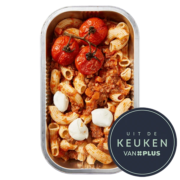 Uit de keuken van PLUS Macaroni bolognese