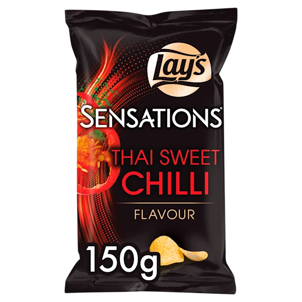 Lays Sensations chips thai sweet chilli