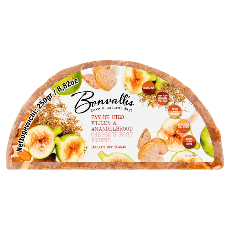 Bonvallis Vijgen en amandelbrood