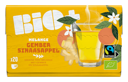 BIO+ Thee gember sinaasappel