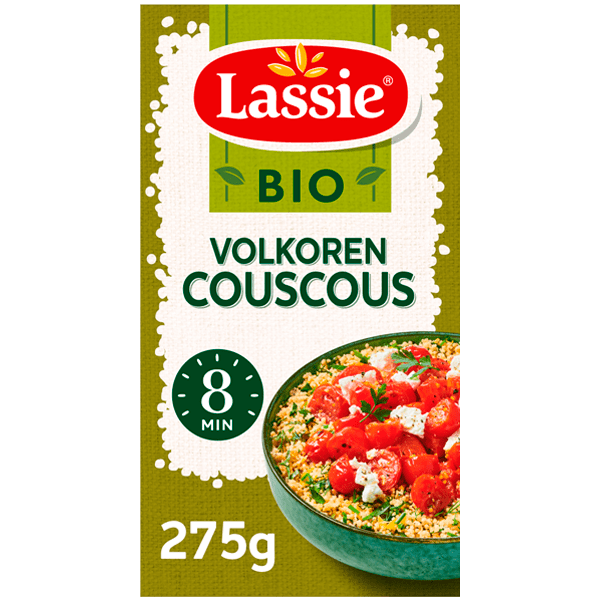 Lassie Bio volkoren couscous Per Doos 275 g
