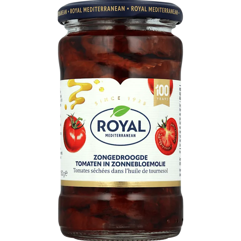 Royal zongedroogde tomaten in olie