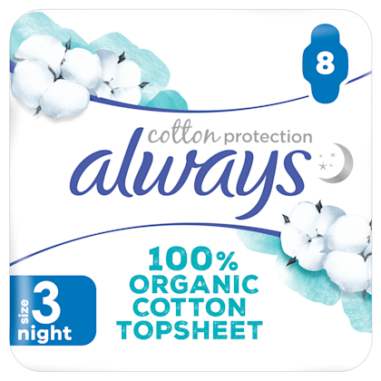 Cotton protection night maandverband