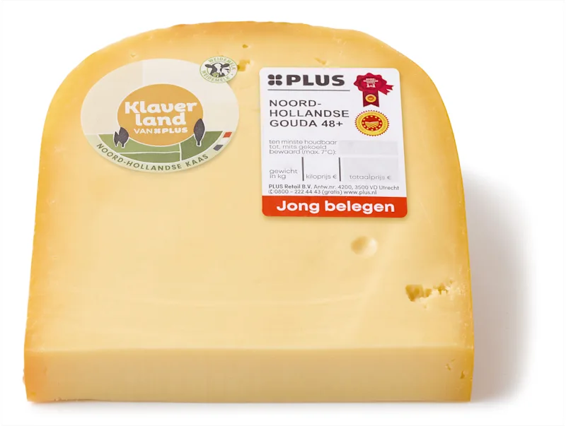 PLUS Klaverland Jong belegen 48+ stuk