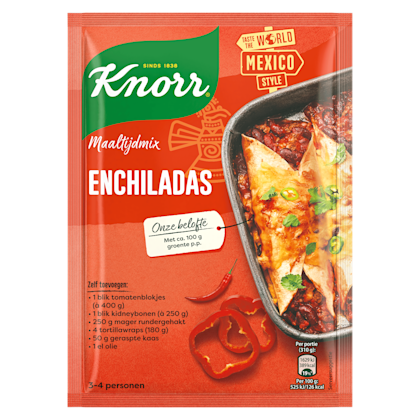 Maaltijdmix Enchiladas