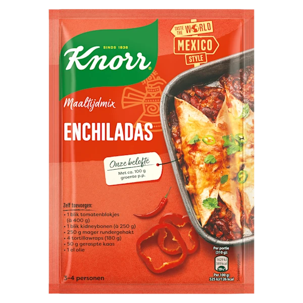 Knorr Maaltijdmix Enchiladas