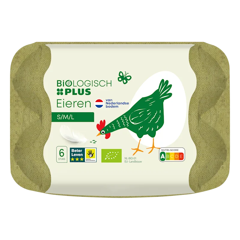 Biologisch PLUS Biologisch PLUS Eieren BX 6ST
