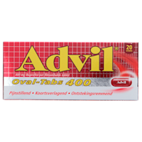 Advil Ovaal-tabs 400 mg
