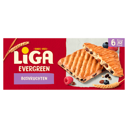 Evergreen koekjes bosvruchten