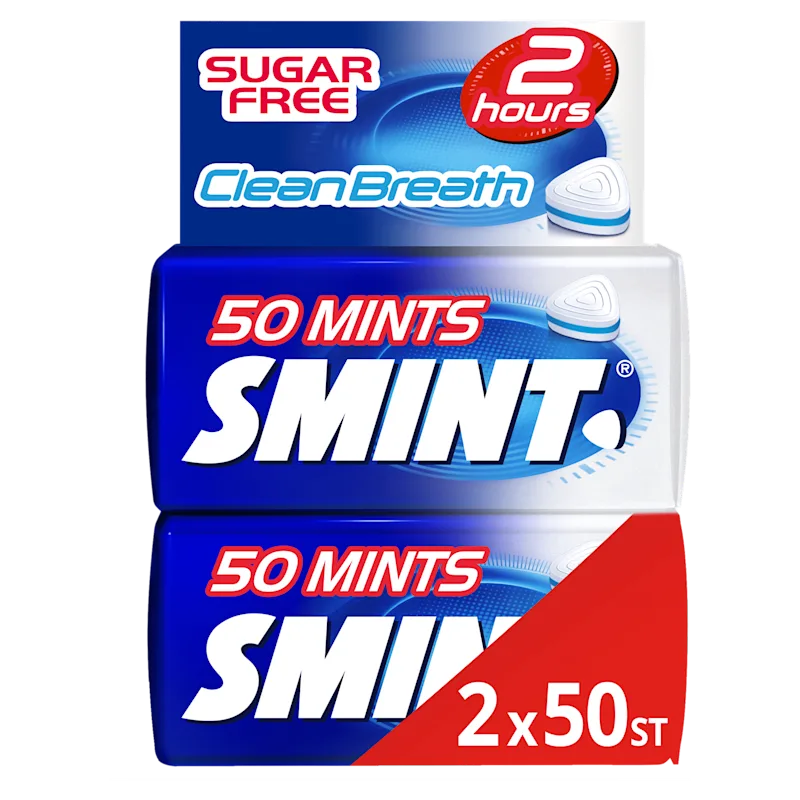 Smint XL Mints Clean Breath peppermint 2p