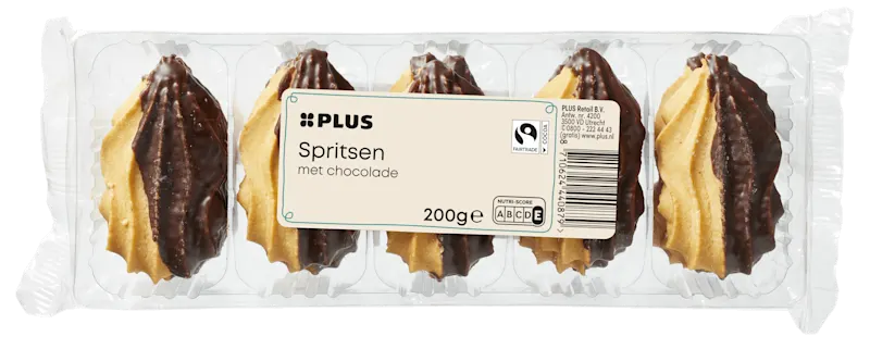 PLUS Chocolade sprits Fairtrade