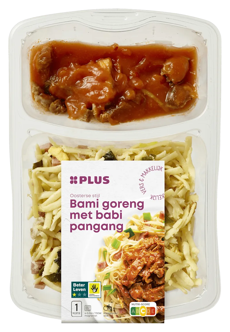 PLUS Bami Goreng met Babi Pangang