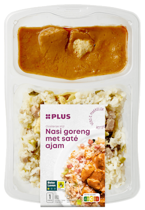 Nasi Goreng met Saté Ajam