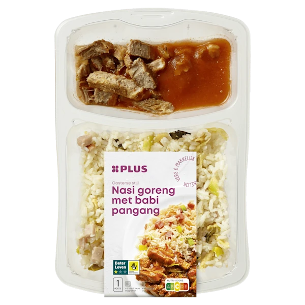 PLUS Nasi Goreng met Babi Pangang