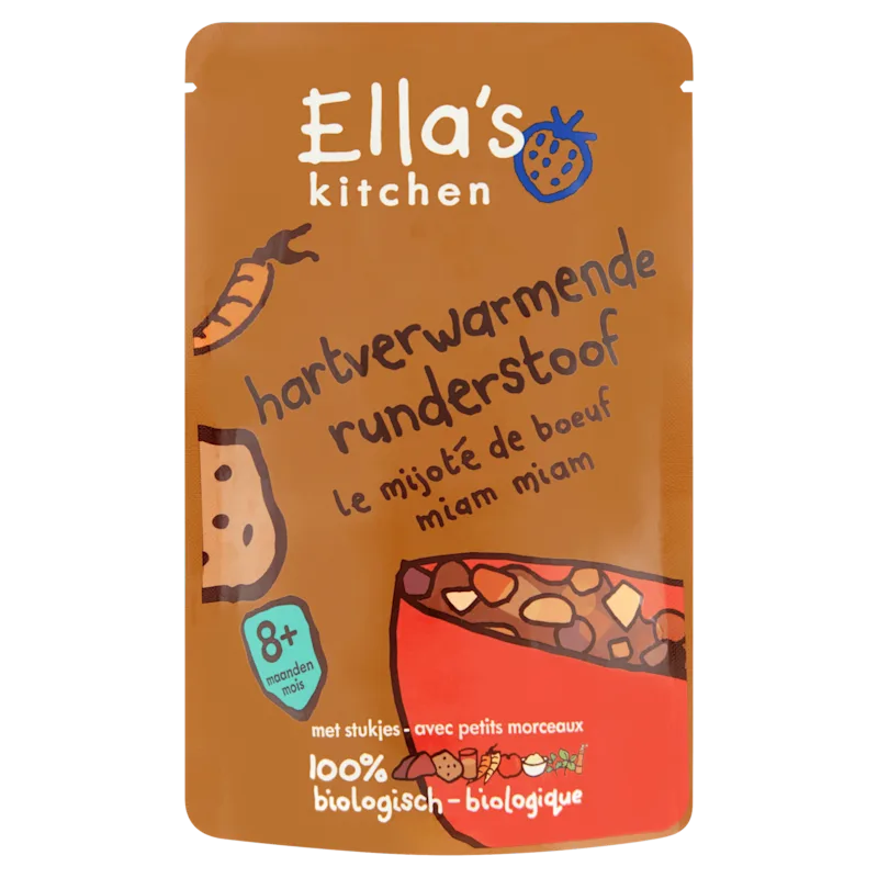 Ella's Kitchen Runderstoof met wortel 8m+