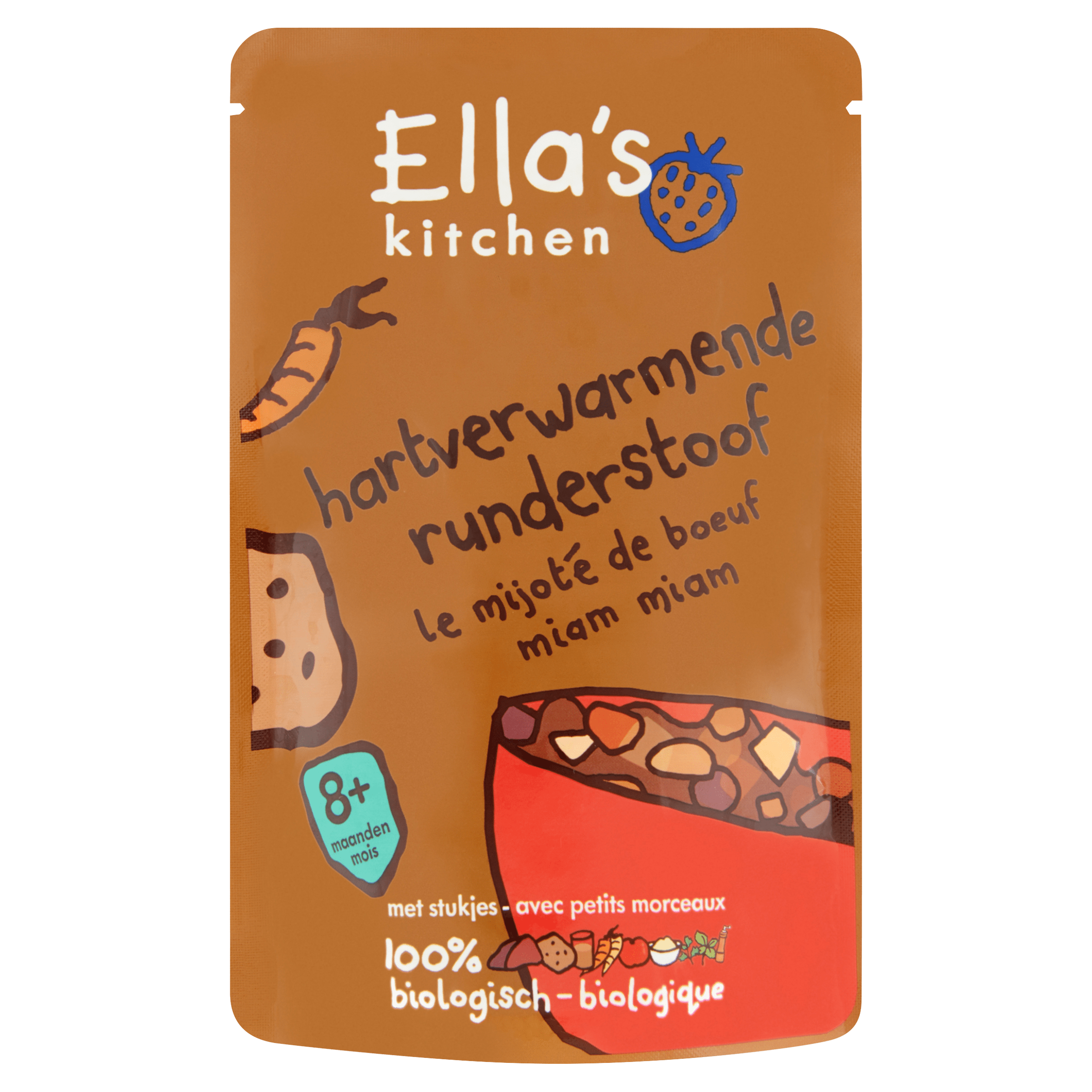 Ella's Kitchen Runderstoof 8+ Per Stazak 190 g