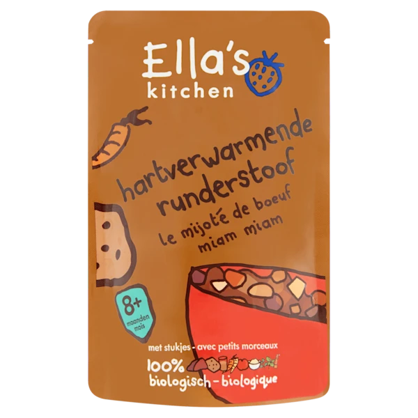 Ella's Kitchen Runderstoof met wortel 8m+