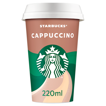 Chilled ijskoffie cappuccino