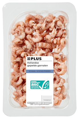 Hollandse gepelde garnalen
