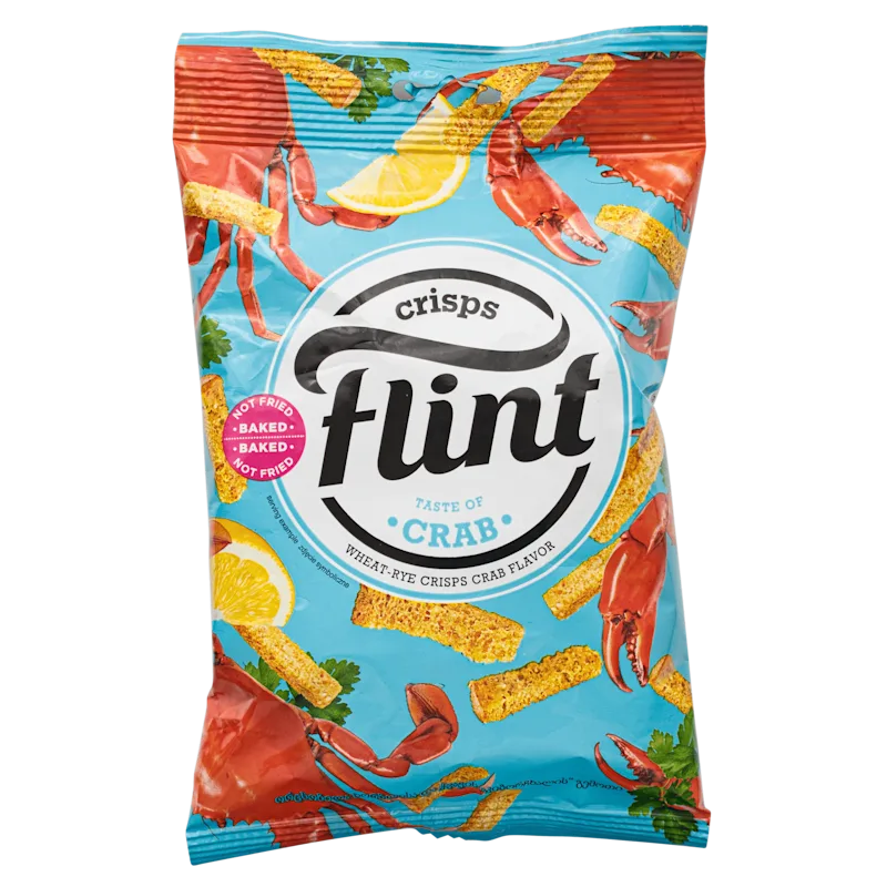 Flint Wheat Rusks With Crab 70g