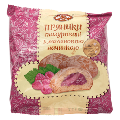 Glazed Gingerbread Raspb