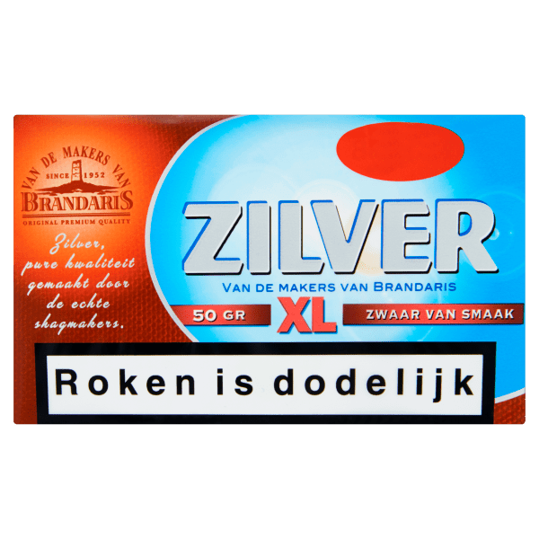 Zilver Shag Zwaar large Per Pak 50 g