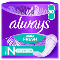 Always inlegkruisjes fresh normal 0% perfume