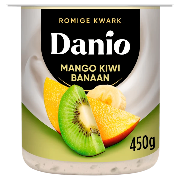 Danio Romige Kwark Mango Kiwi Banaan