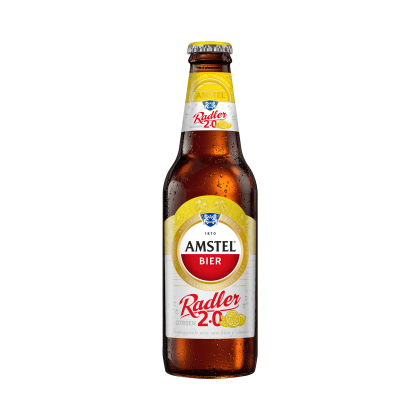 Radler citroen bier fles