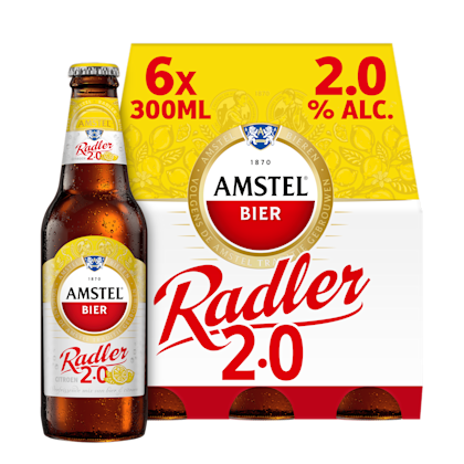 Radler citroen bier fles