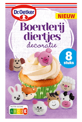 Boerderijdiertjes decoratie