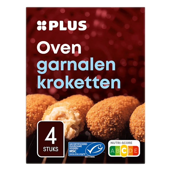 PLUS Oven garnalen kroketten