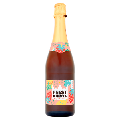Feest bubbels appel aardbei