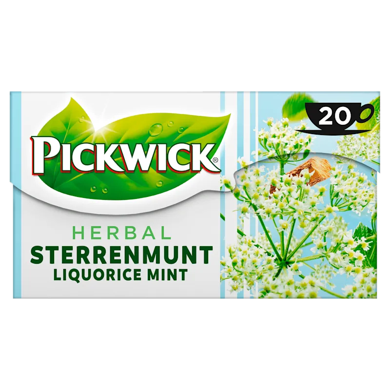 Pickwick Herbal sterrenmunt kruidenthee