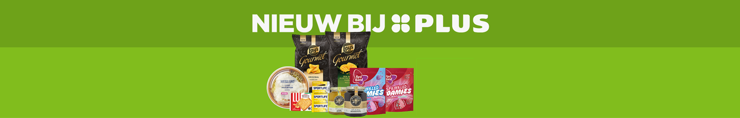 Nieuwe artikelen in het assortiment van PLUS