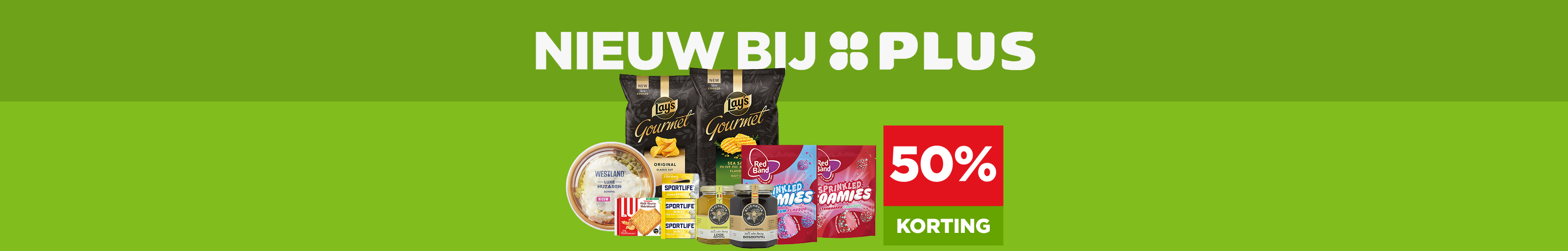 Nieuwe artikelen in het assortiment van PLUS