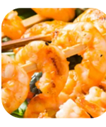 BBQ garnalen recepten