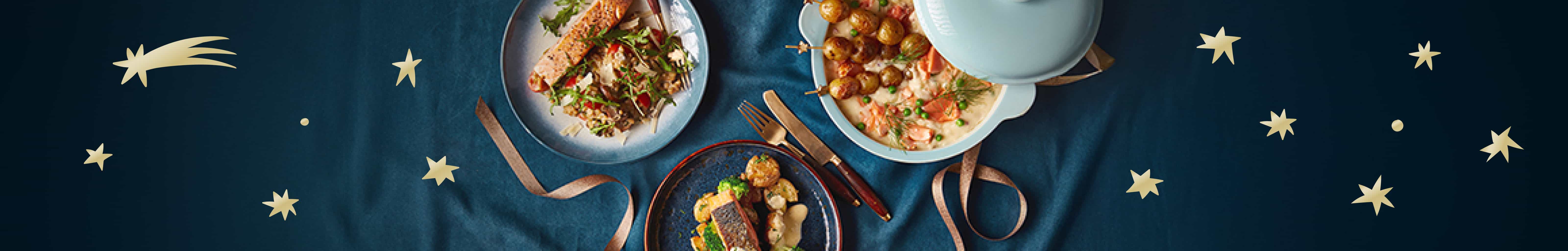 Kerstrecepten met vis.