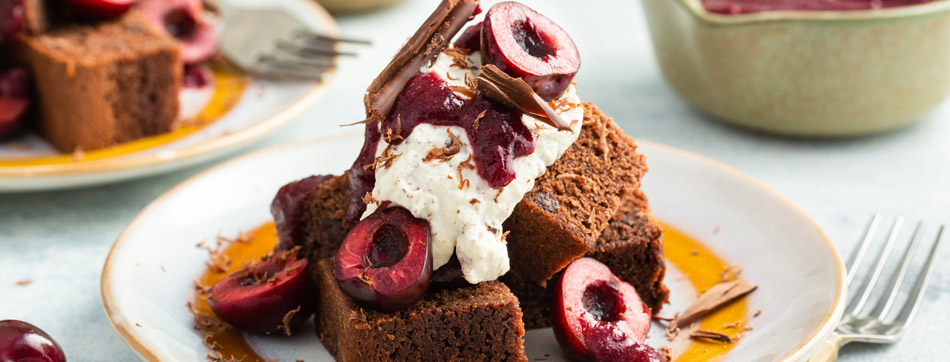 Recept met kersen van schwarszwälder toetjes.