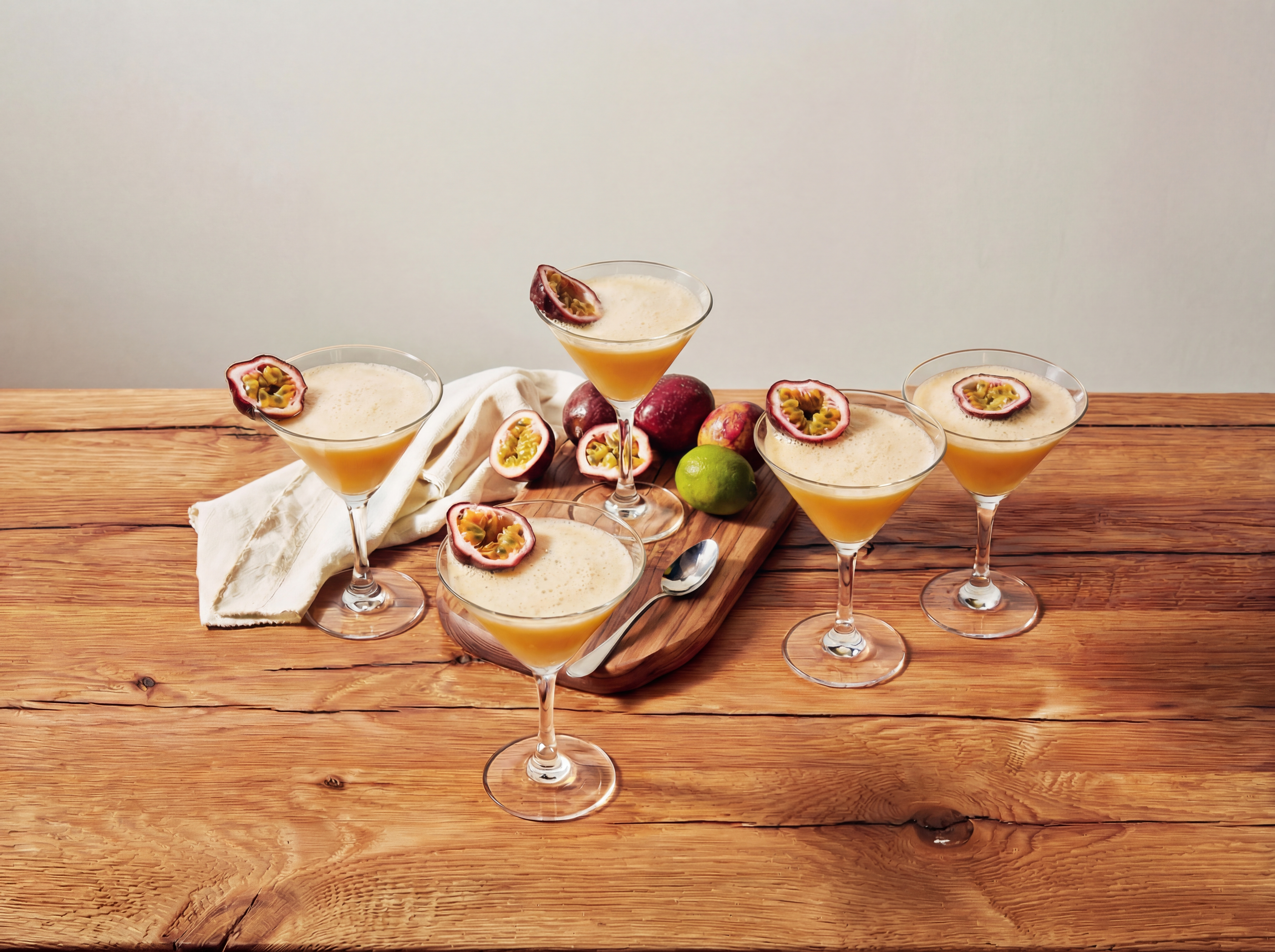 Passievrucht mocktail 