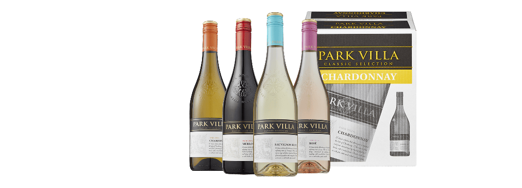 Park Villa Chardonnay, Sauvignon Blanc & Merlot