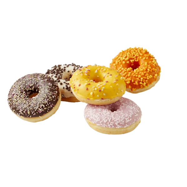 PLUS Gedecoreerde donuts Fairtrade cacao