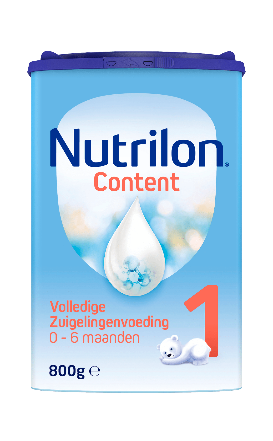 Nutrilon 1 Content Zuigelingenvoeding 0-6mnd Per Doos 800 g