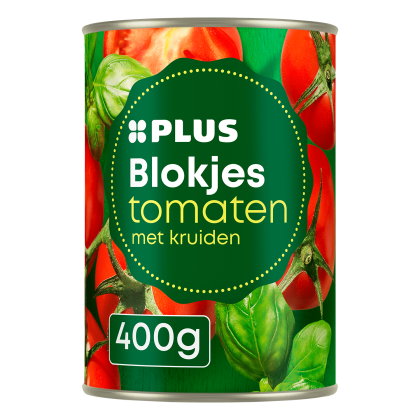 Tomatenblokjes met kruiden