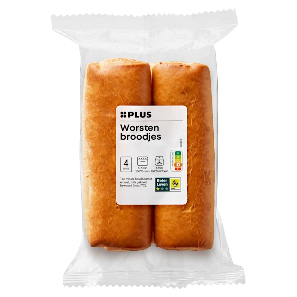 PLUS Worstenbroodjes