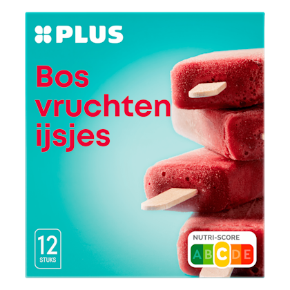 Bosvruchten ijsjes