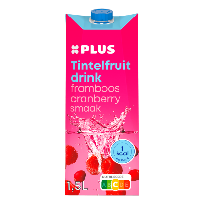 Tintelfruit 1Kcal framboos cranberry