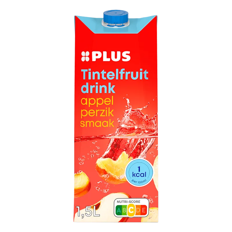 PLUS Tintelfruit 1kcal appel perzik