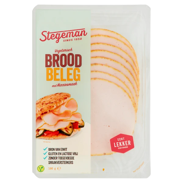 Stegeman Vegetarische plakjes kerrie